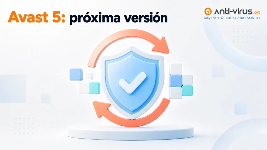Escudo antivirus preparándose para la próxima versión Avast 5