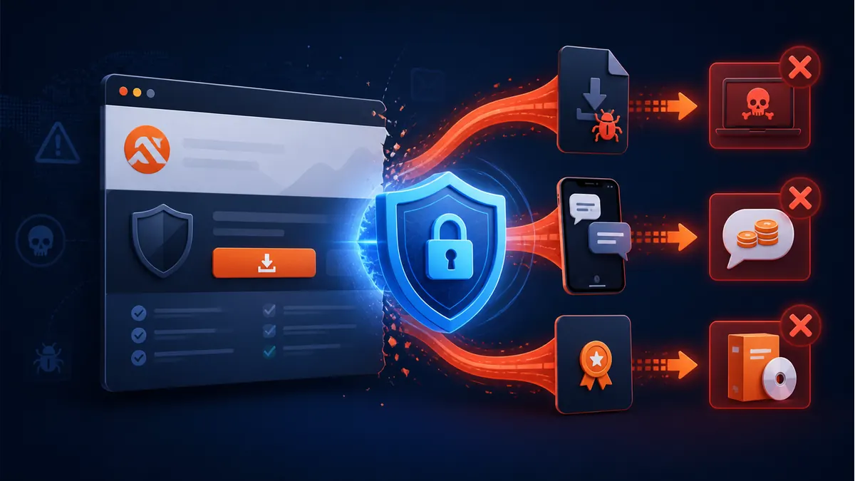Siguen las webs fraudulentas sobre avast!