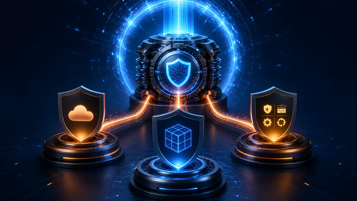 Motor antivirus central que distribuye protección a tres ediciones diferentes mediante un portal de actualización