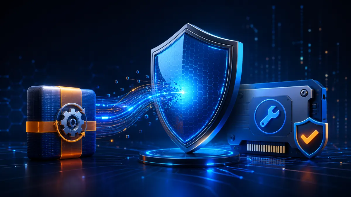 Paquete de actualización reforzando un escudo antivirus y corrigiendo un controlador del sistema