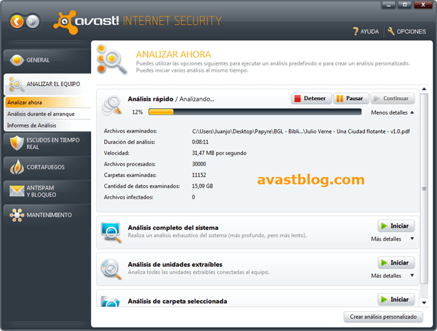 avast internet security
