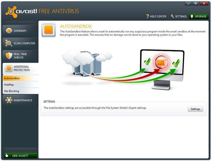 avast 6 autosandbox