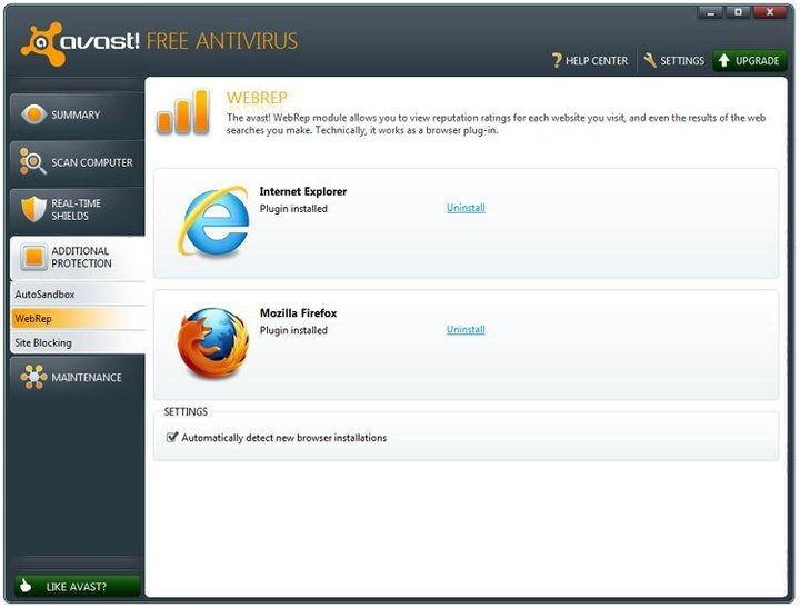 avast 6 webrep