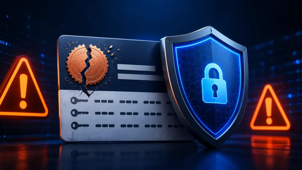 Licencia de antivirus fraudulenta bloqueada por un escudo de seguridad