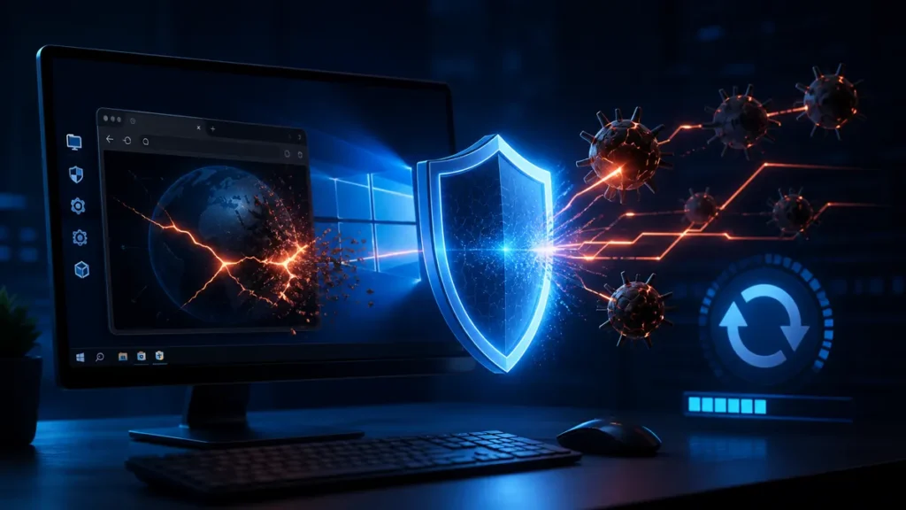 Avast bloqueando exploits de vulnerabilidades de Microsoft