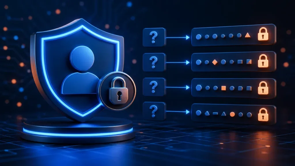 Respuestas de seguridad complejas para proteger una cuenta