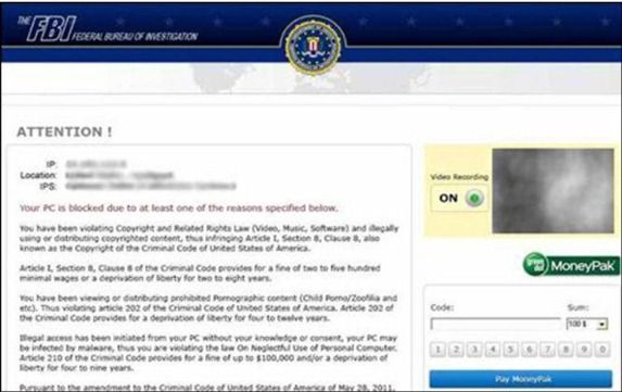 virus del FBI