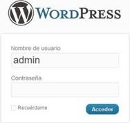 wordpress admin