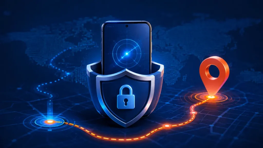 Teléfono protegido y localizado con Avast Anti-Theft