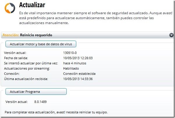 avast nueva version 8.0.1489