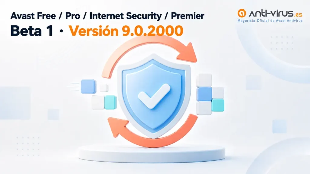Beta 1 de Avast Free, Pro, Internet Security y Premier versión 9.0.2000