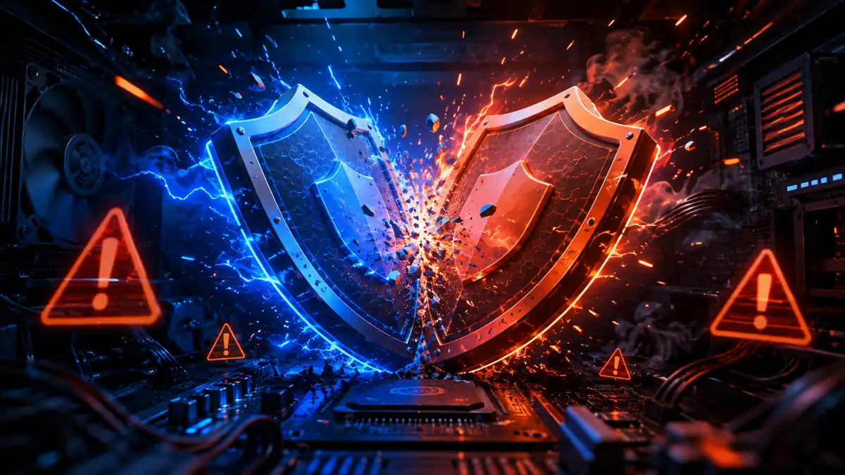 Conflicto causado por dos antivirus instalados en el mismo ordenador