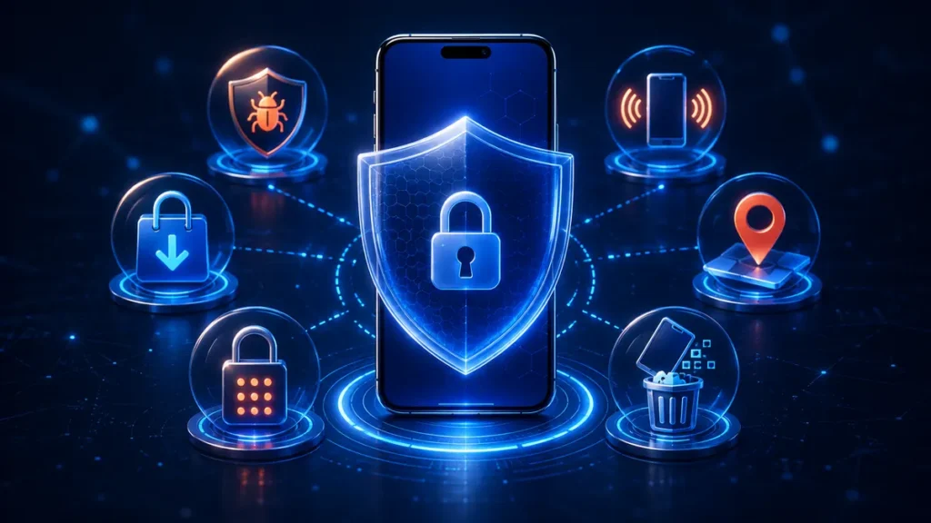 Seis medidas para mantener protegido un teléfono móvil