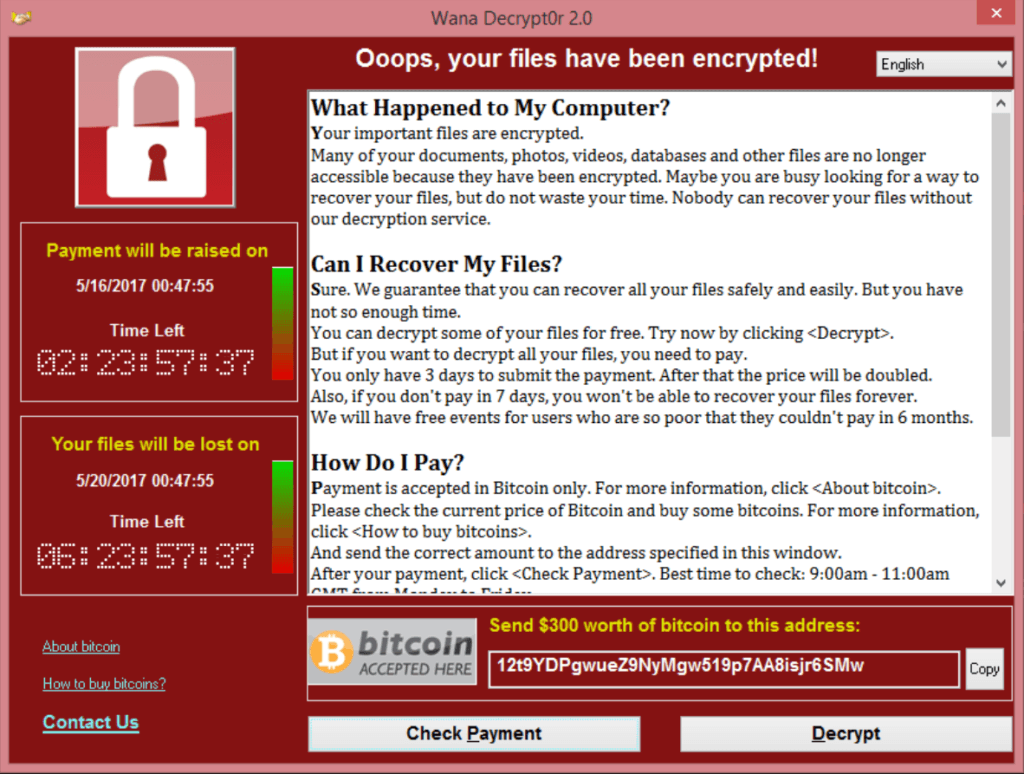 WannaCry: El peor brote de ransomware de la historia