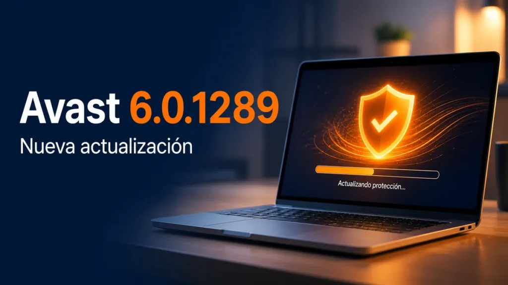 Portátil protegido tras actualizar Avast a la versión 6.0.1289
