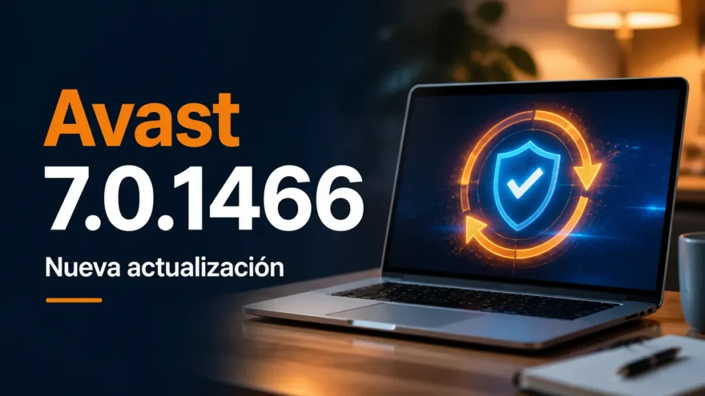 Portátil protegido después de actualizar Avast a la versión 7.0.1466