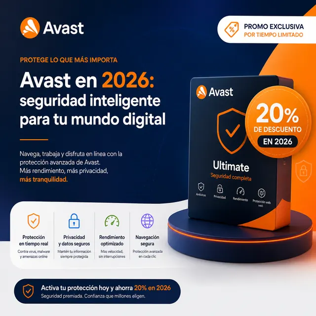 Suite Avast Ultimate junto a la promoción vigente para licencias Business