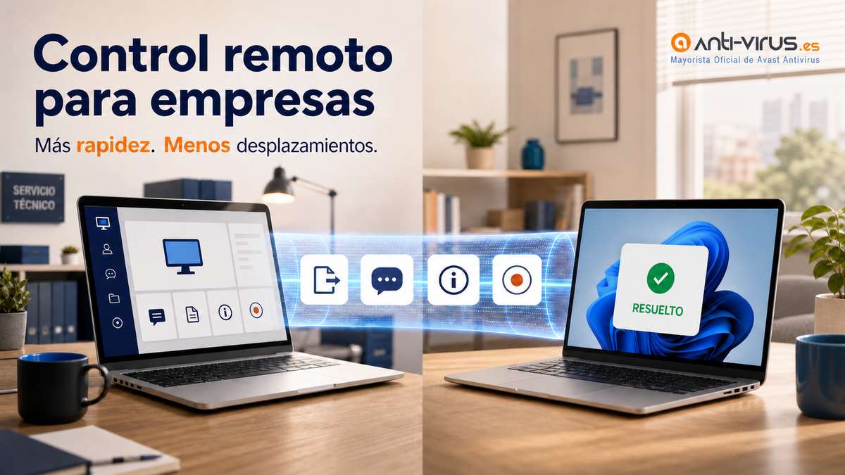 Avast Business Remote Control: soporte remoto seguro para empresas