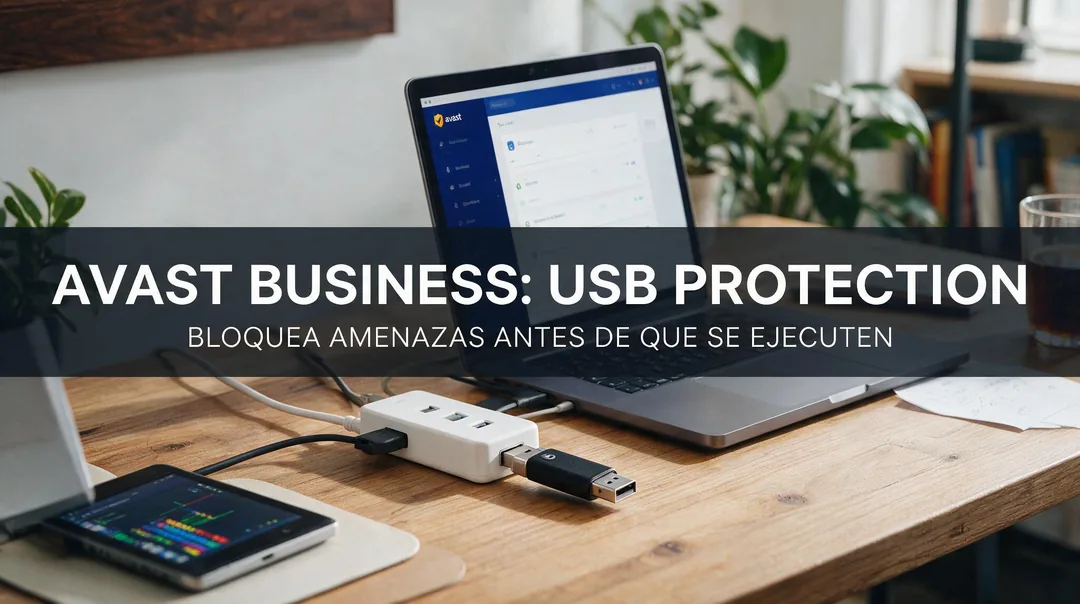 USB Protection de Avast Business: cierra una puerta crítica a las amenazas y la fuga de datos
