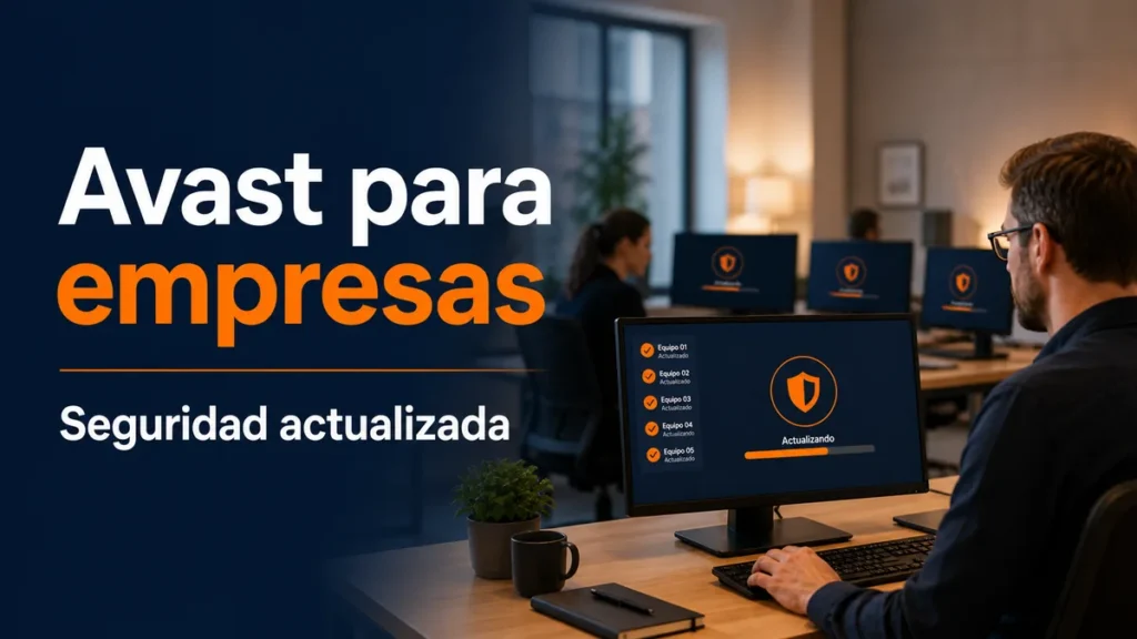 Equipos de una empresa actualizados y protegidos con Avast