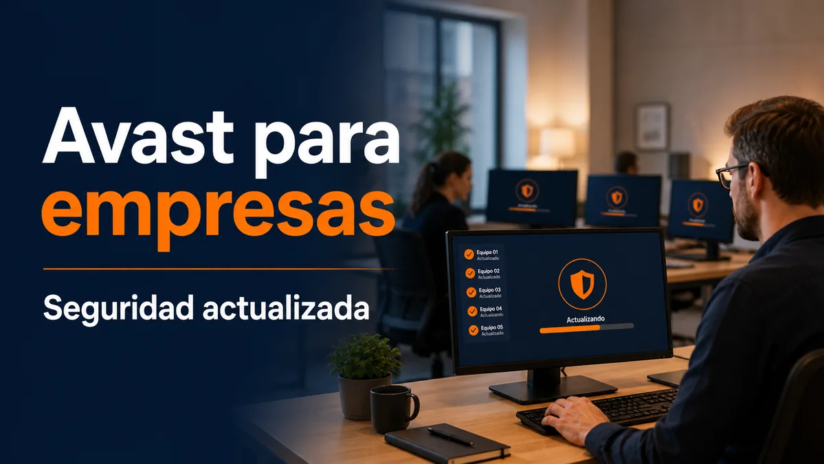 Equipos de una empresa actualizados y protegidos con Avast
