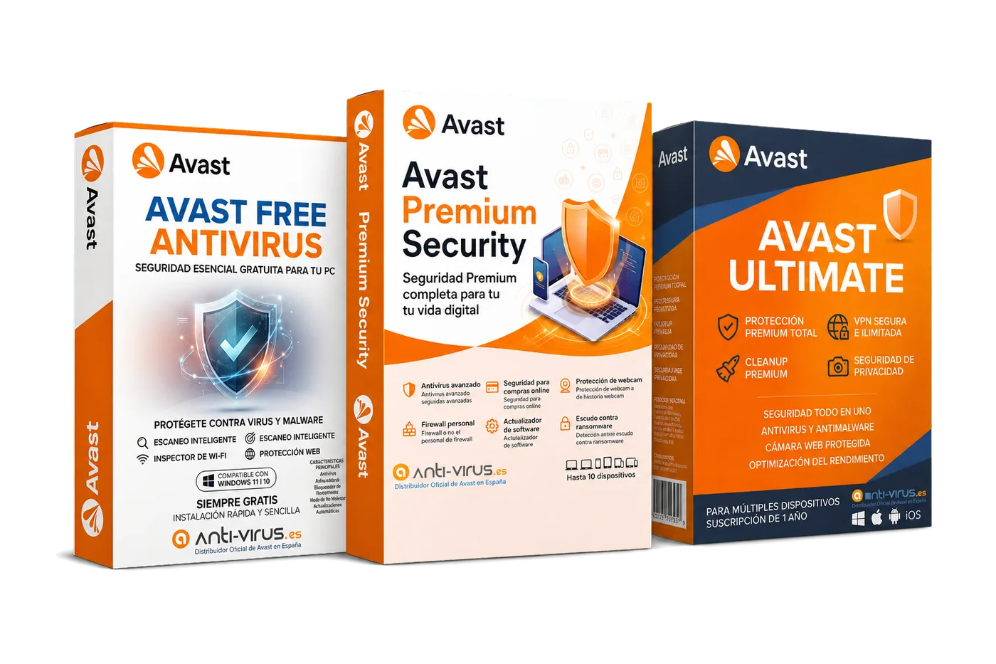 Tres niveles de protección para elegir antivirus, privacidad y optimización según cada hogar