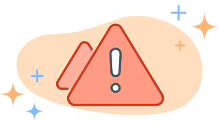 Ilustración de alerta de seguridad que representa notificaciones sobre riesgos, equipos expuestos y tareas pendientes