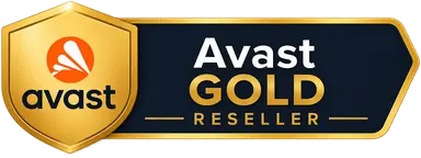 Insignia completa Avast Gold Reseller
