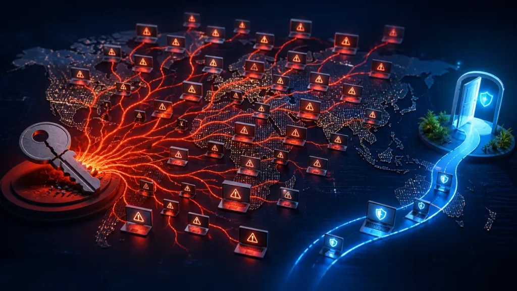 Clave de software pirateada propagándose a equipos de todo el mundo