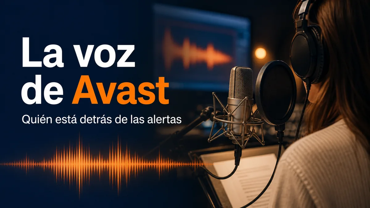 Estudio de doblaje de la voz en español de Avast