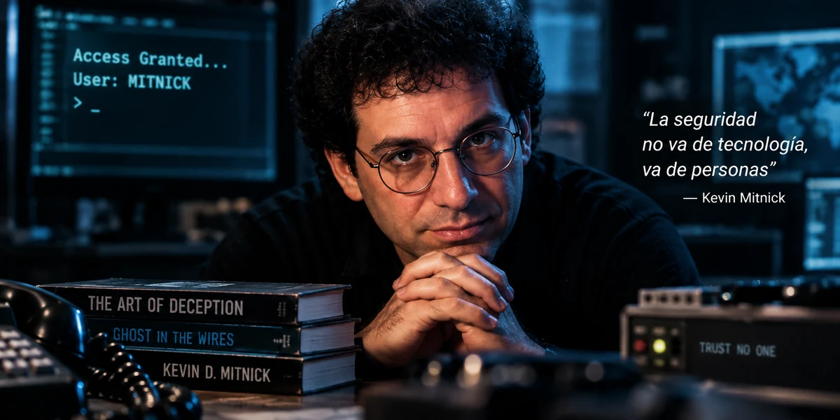 Kevin Mitnick: la increíble historia del hacker más famoso del mundo